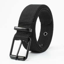 Factory direct selling outdoor leisure sports belt pin buckle nylon quick-drying belt from stock